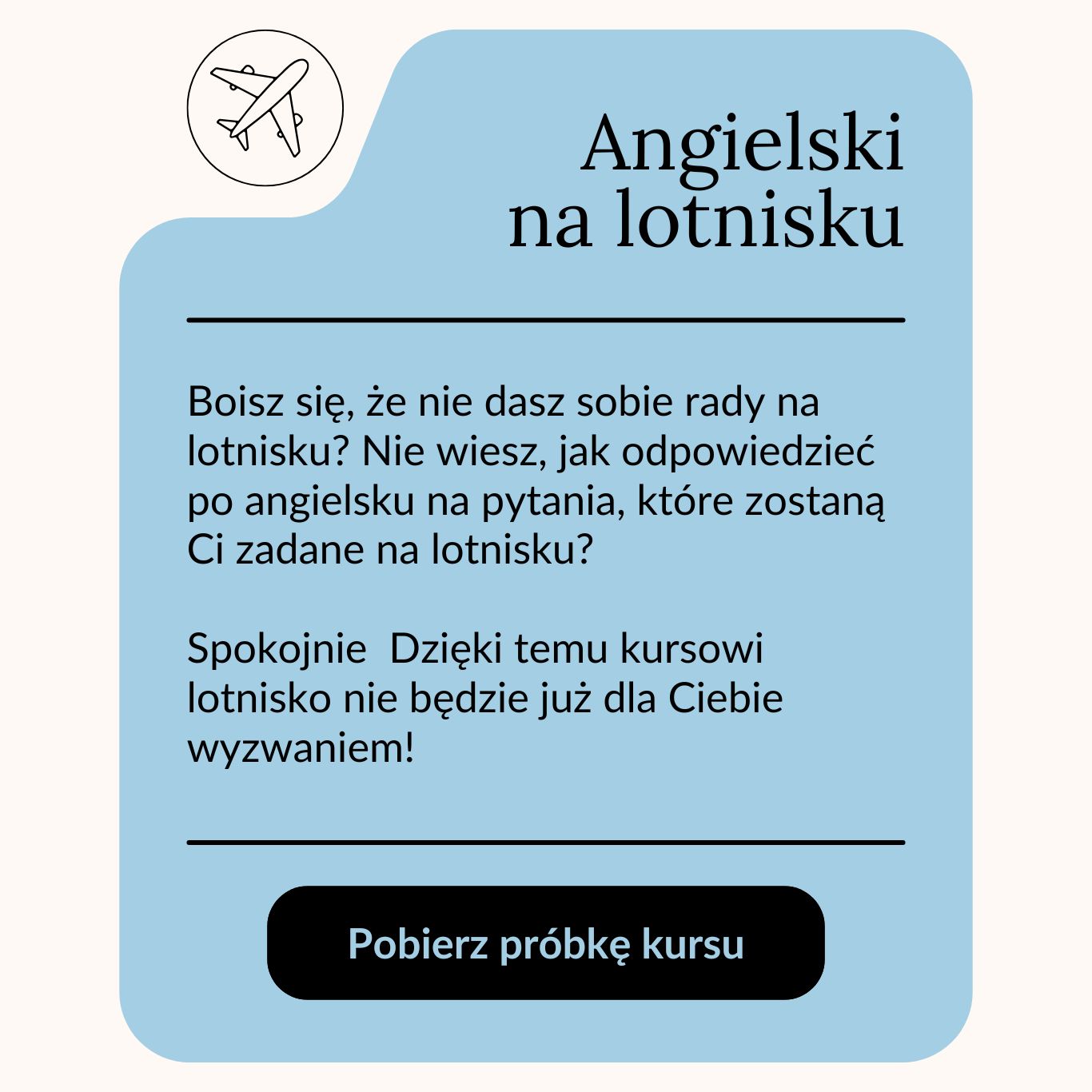 Kurs angielski na lotnisku słownictwo jak nie zgubić się na lotnisku lotnisko stres lot samolog angielski amerykański strach