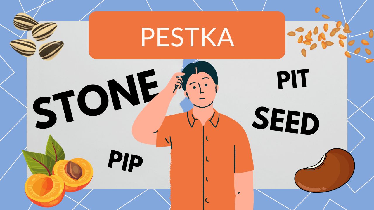 Pestka – różnica między pit, stone, seed, pip